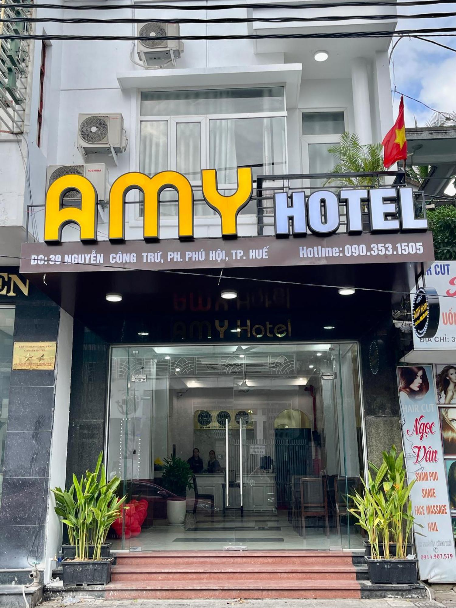 Amy Hotel Hue Exterior foto